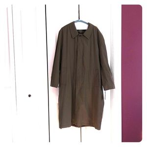 NWT Stafford Willow Trench Coat